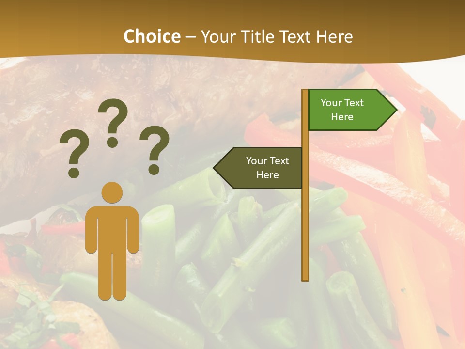 Food Green Traditional PowerPoint Template
