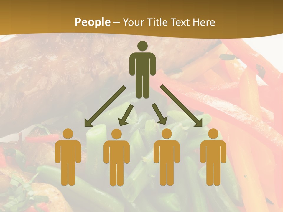 Food Green Traditional PowerPoint Template