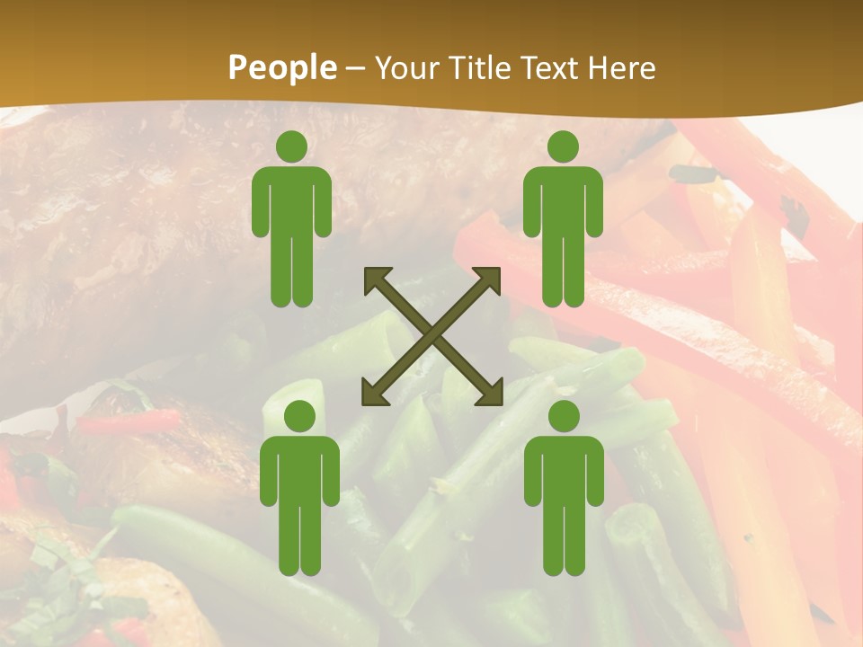 Food Green Traditional PowerPoint Template