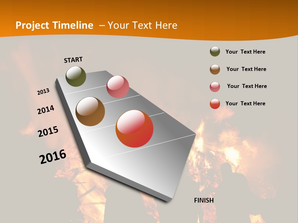 Compete Joel Racecourse PowerPoint Template
