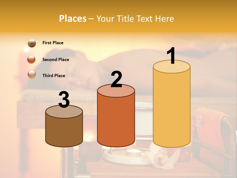 Body Female Massaging PowerPoint Template