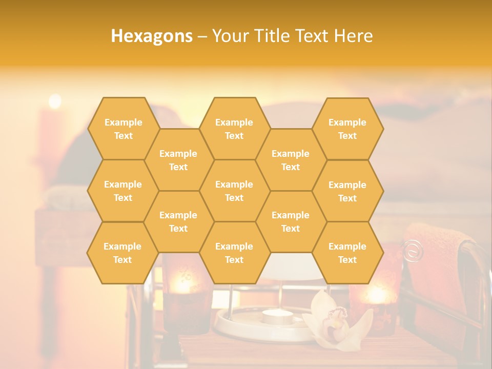 Body Female Massaging PowerPoint Template