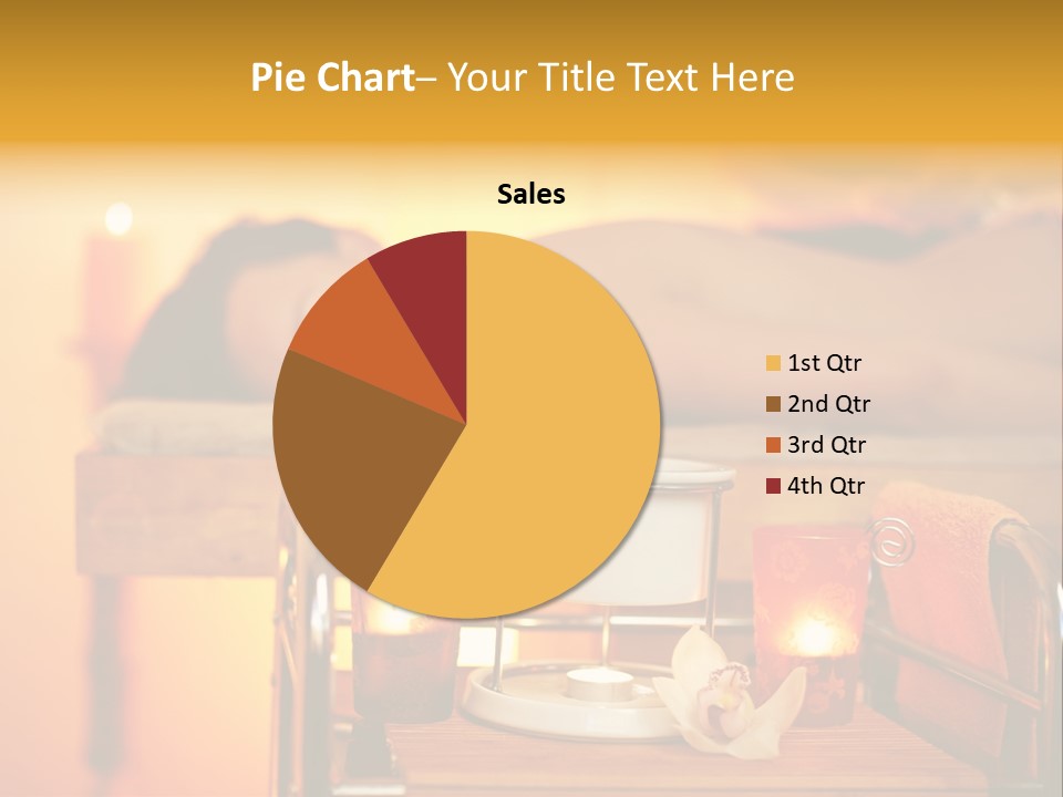 Body Female Massaging PowerPoint Template