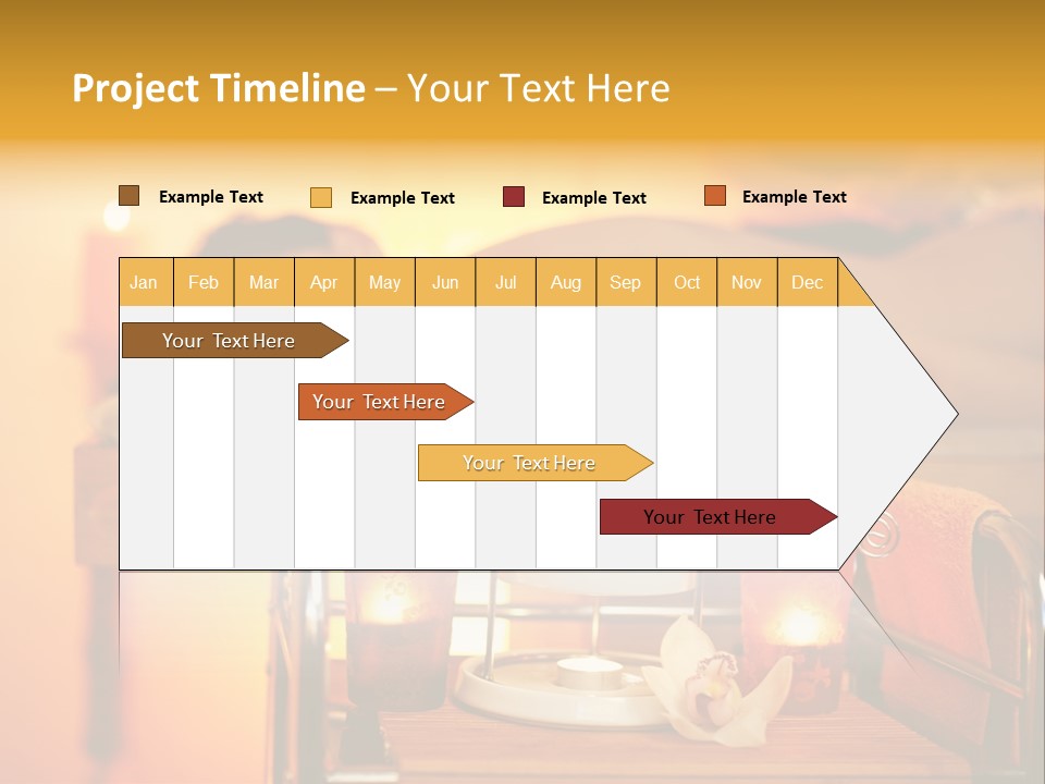 Body Female Massaging PowerPoint Template