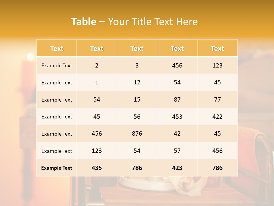 Body Female Massaging PowerPoint Template