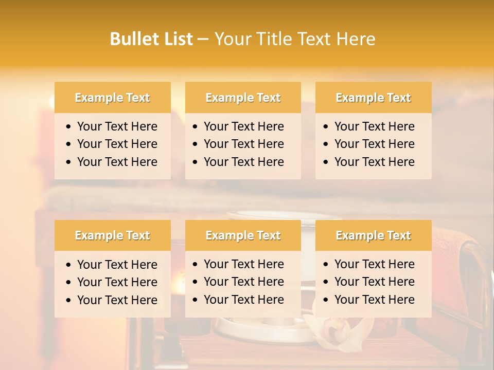 Body Female Massaging PowerPoint Template