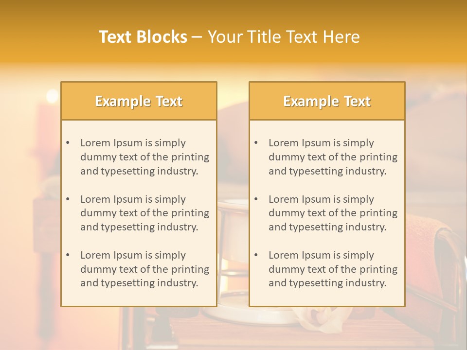 Body Female Massaging PowerPoint Template