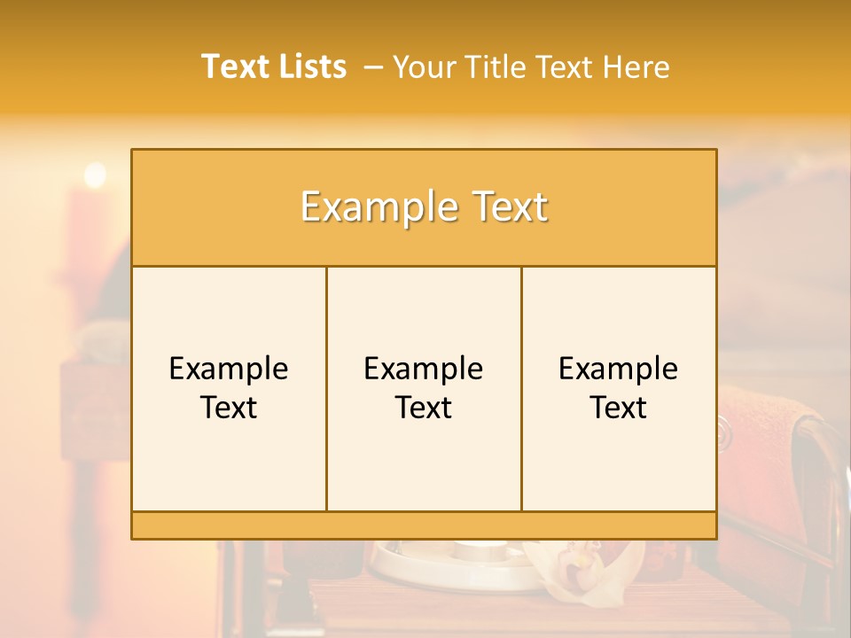 Body Female Massaging PowerPoint Template
