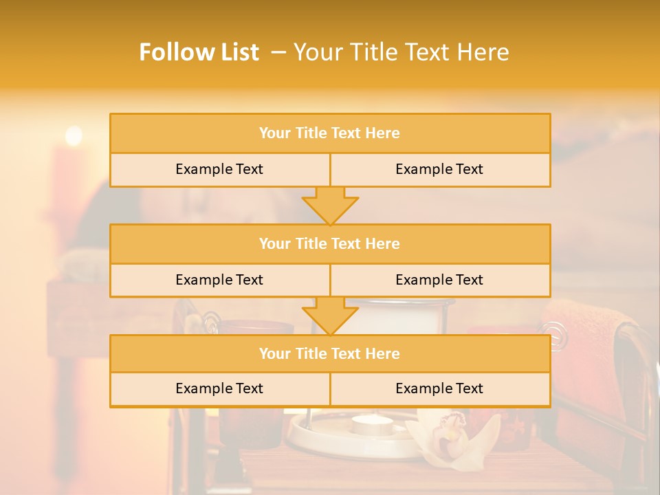 Body Female Massaging PowerPoint Template