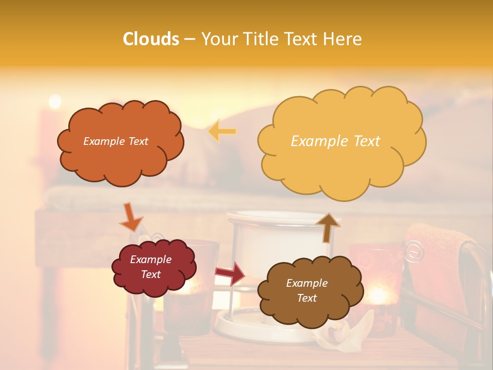 Body Female Massaging PowerPoint Template