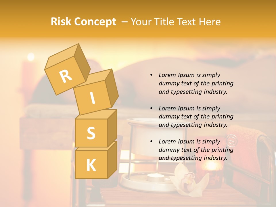 Body Female Massaging PowerPoint Template