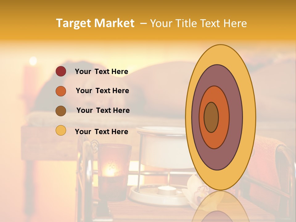 Body Female Massaging PowerPoint Template