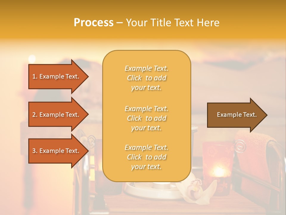 Body Female Massaging PowerPoint Template