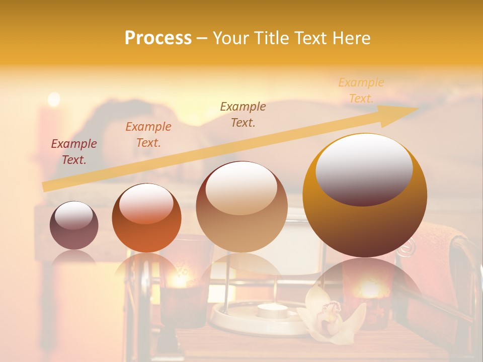 Body Female Massaging PowerPoint Template