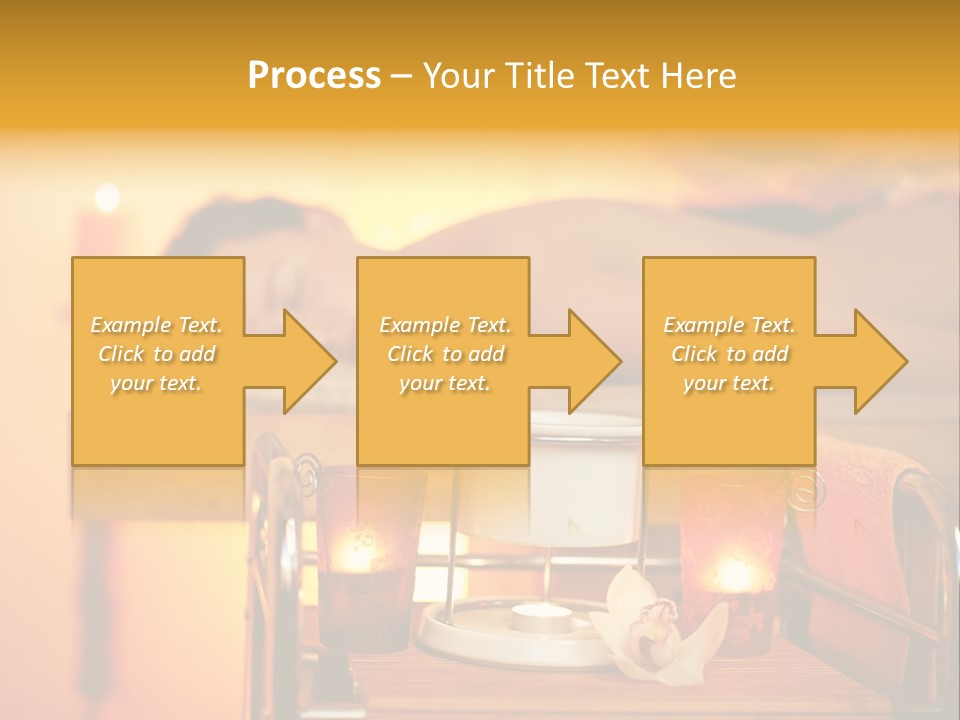 Body Female Massaging PowerPoint Template
