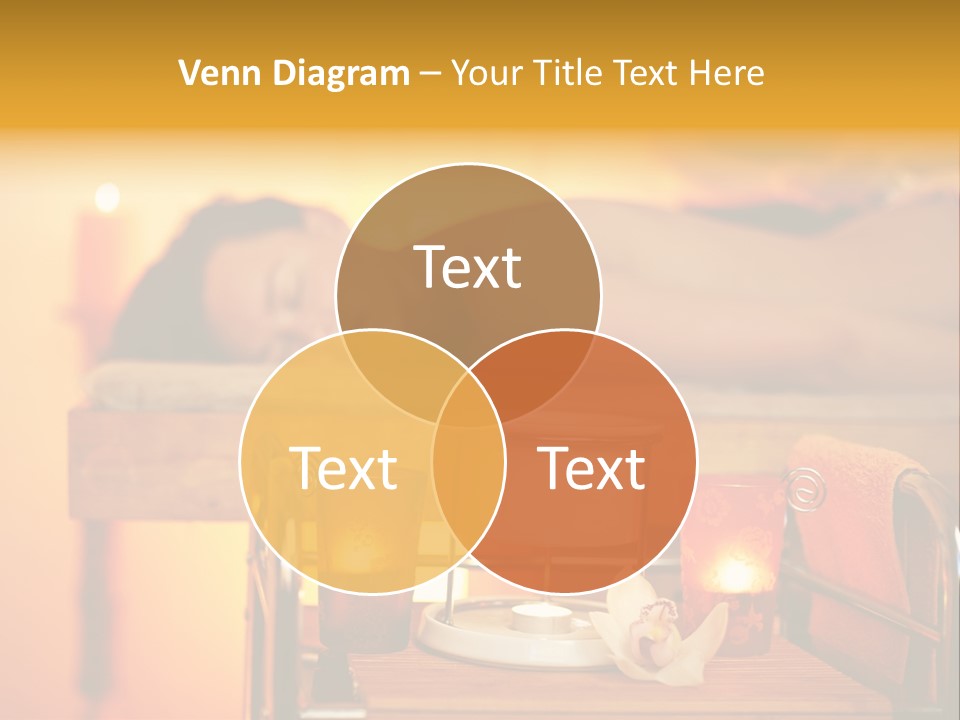 Body Female Massaging PowerPoint Template