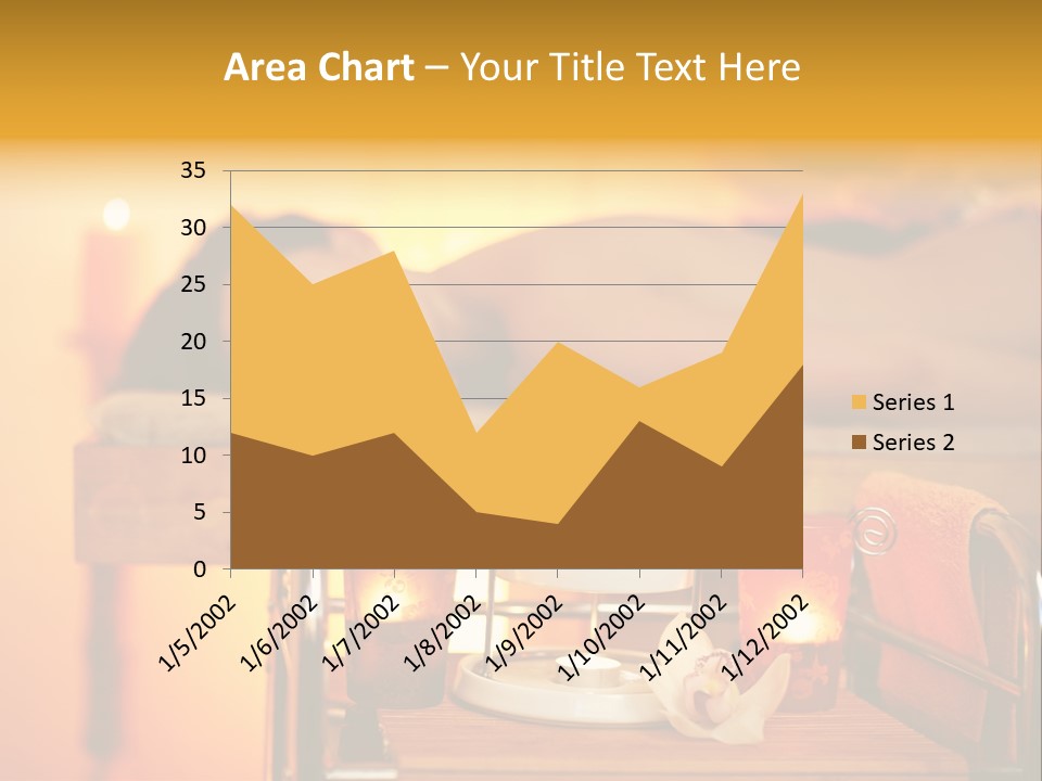 Body Female Massaging PowerPoint Template