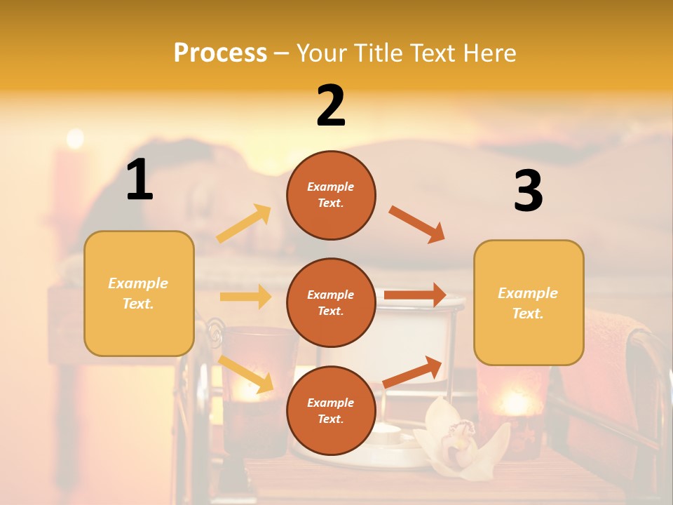 Body Female Massaging PowerPoint Template