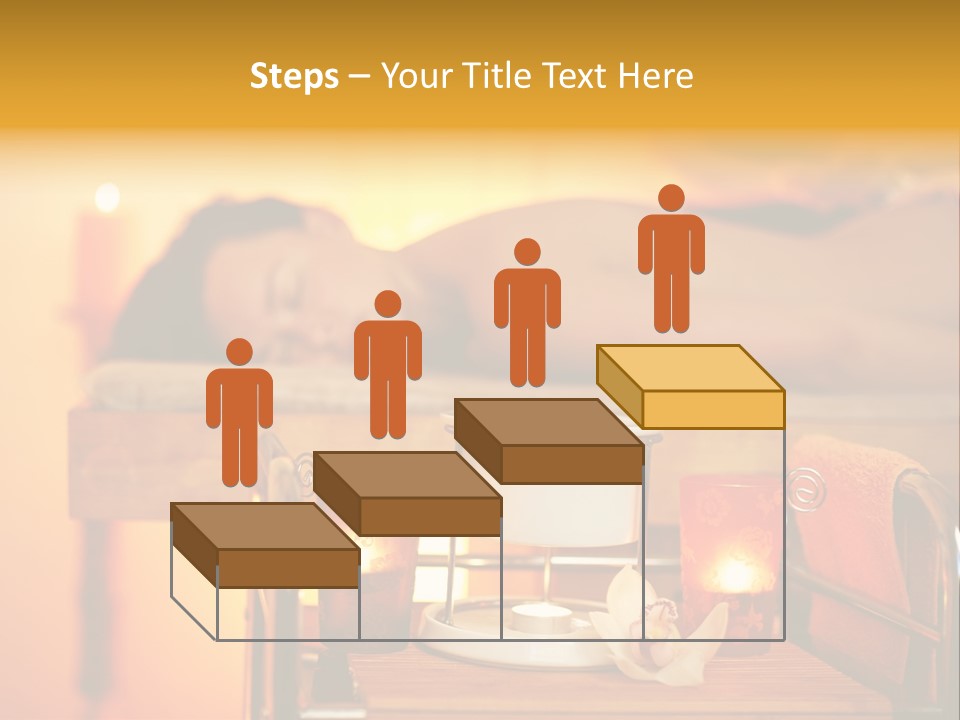 Body Female Massaging PowerPoint Template