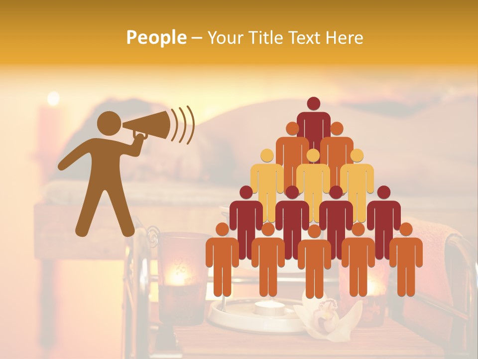 Body Female Massaging PowerPoint Template