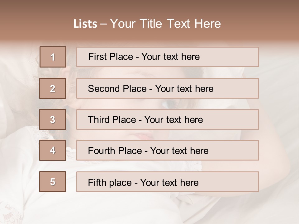 Illness Covers Rest PowerPoint Template
