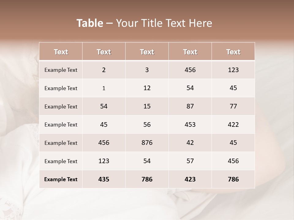 Illness Covers Rest PowerPoint Template