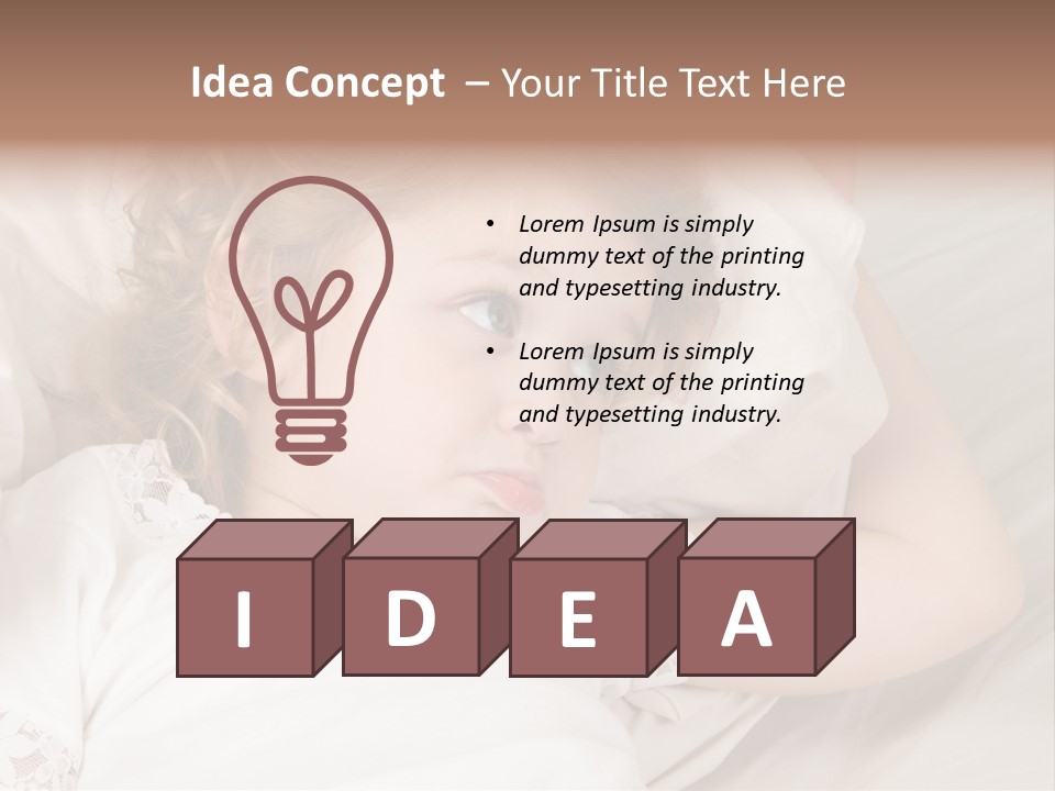 Illness Covers Rest PowerPoint Template