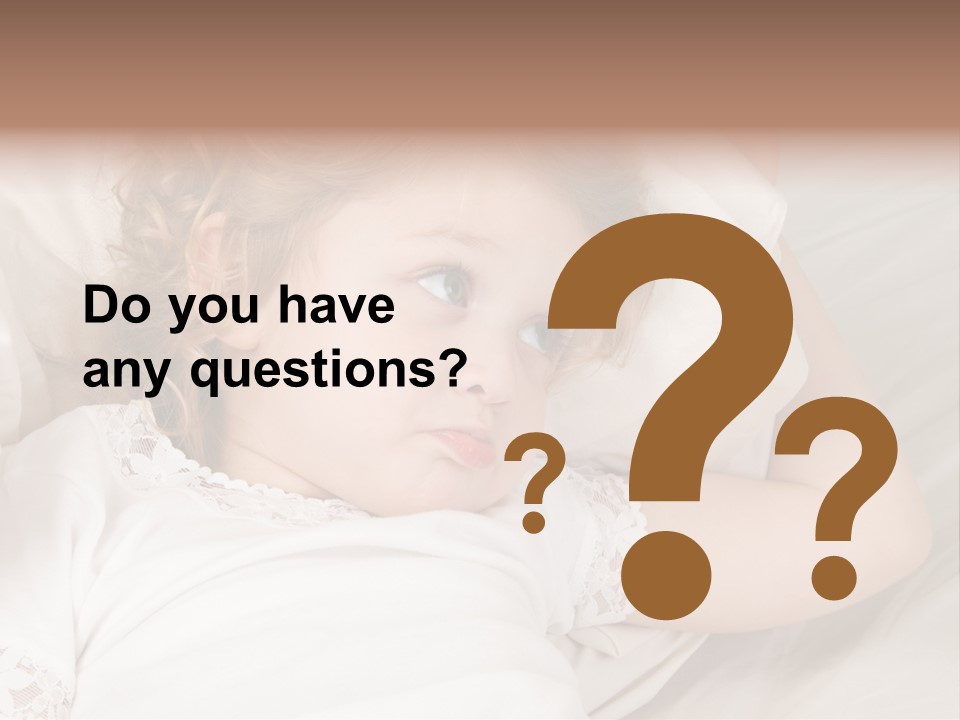 Illness Covers Rest PowerPoint Template