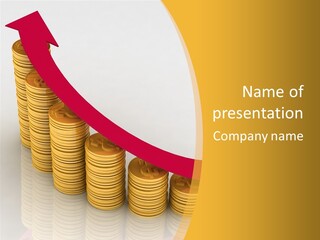Finance Stock Rising PowerPoint Template