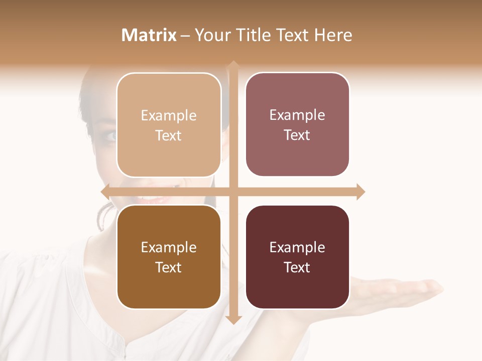 Present Sign Showing PowerPoint Template