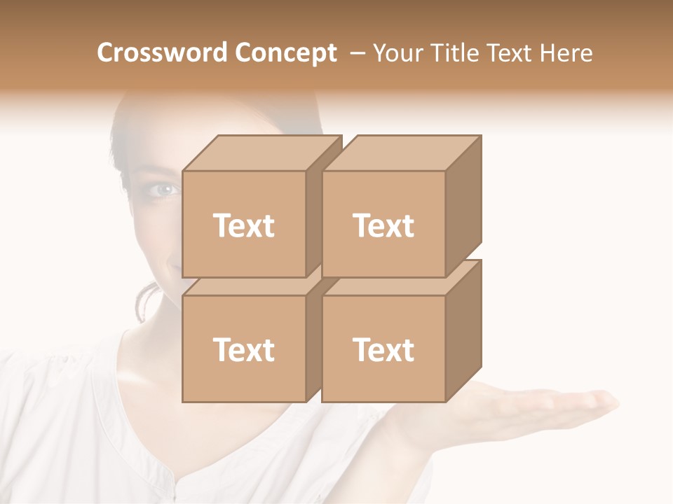 Present Sign Showing PowerPoint Template