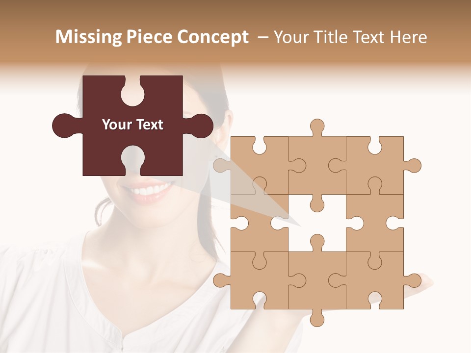 Present Sign Showing PowerPoint Template