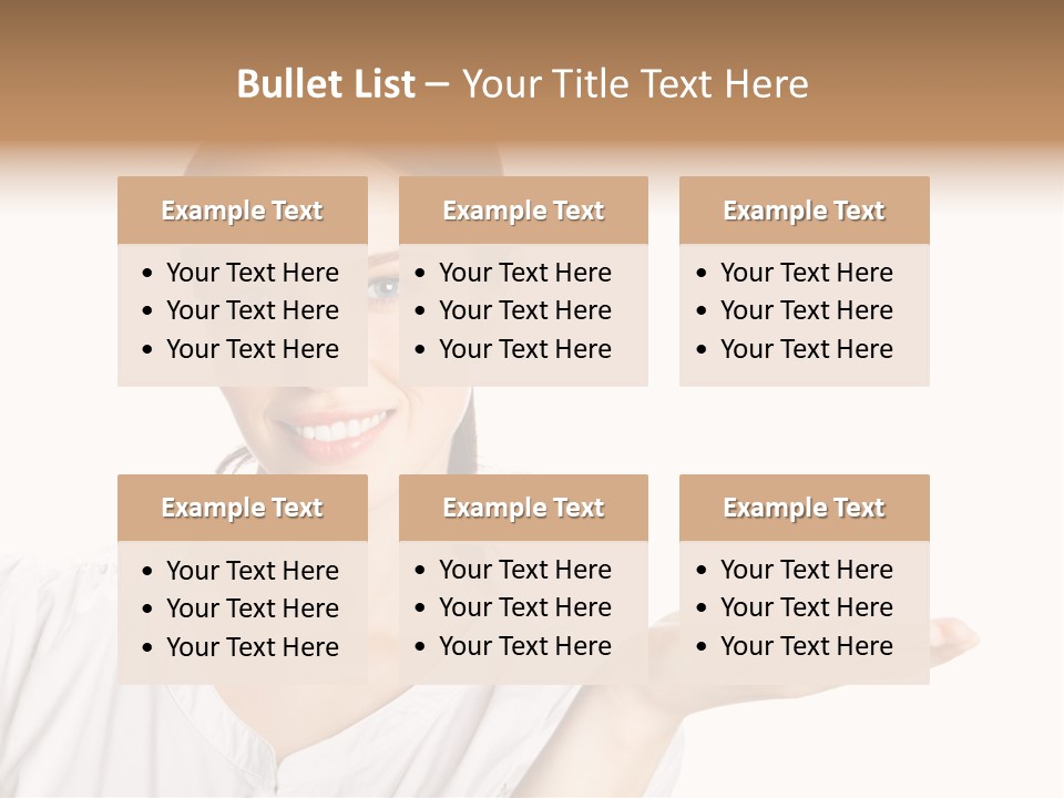 Present Sign Showing PowerPoint Template