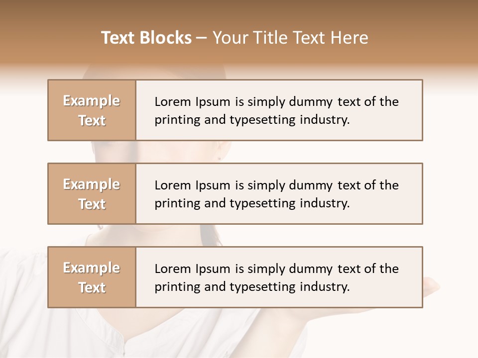 Present Sign Showing PowerPoint Template