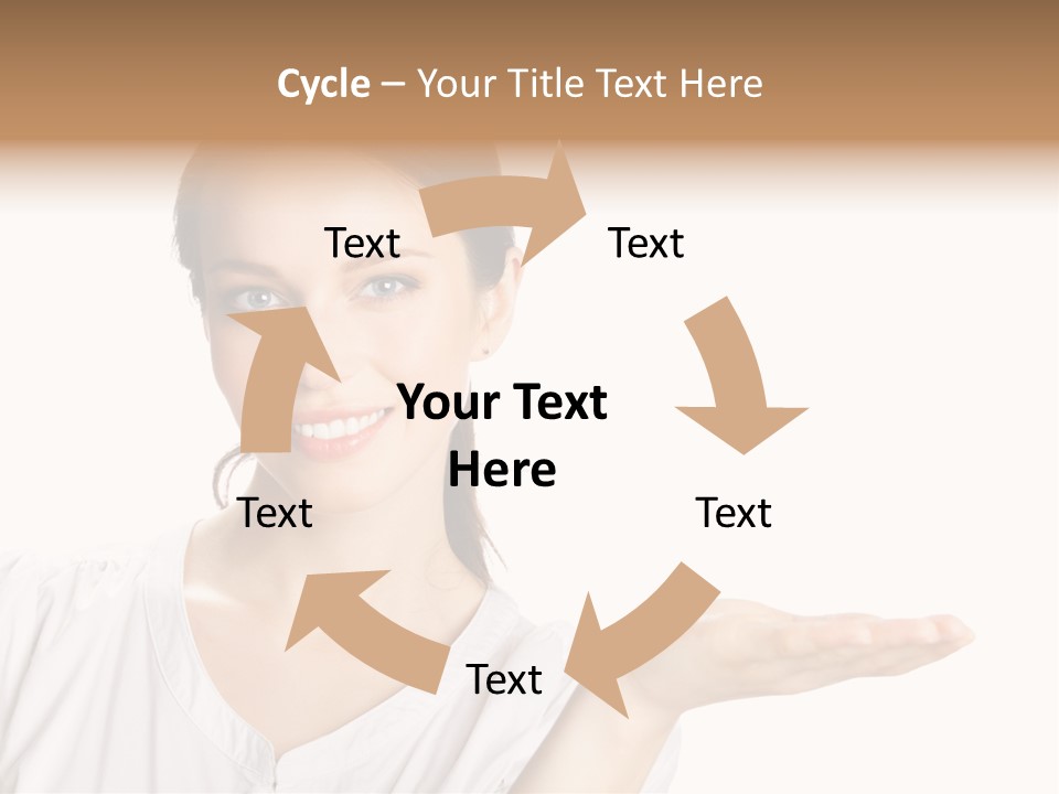Present Sign Showing PowerPoint Template