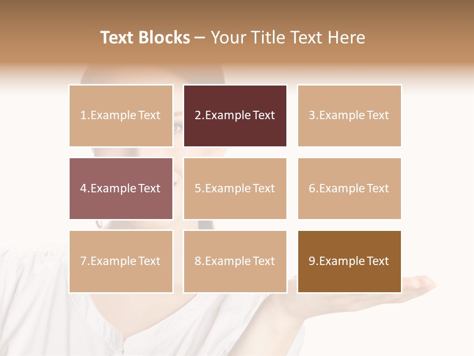 Present Sign Showing PowerPoint Template