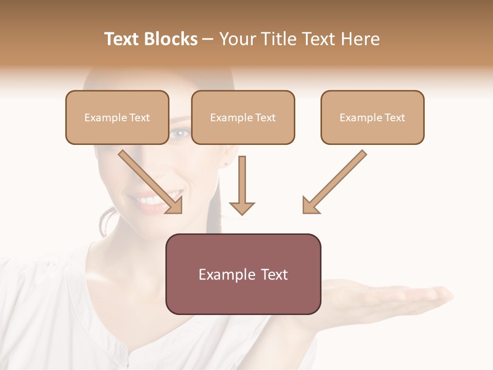 Present Sign Showing PowerPoint Template