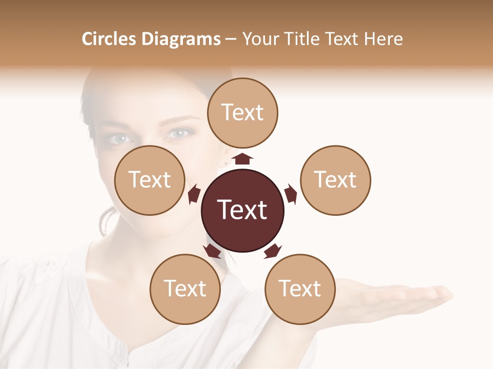 Present Sign Showing PowerPoint Template