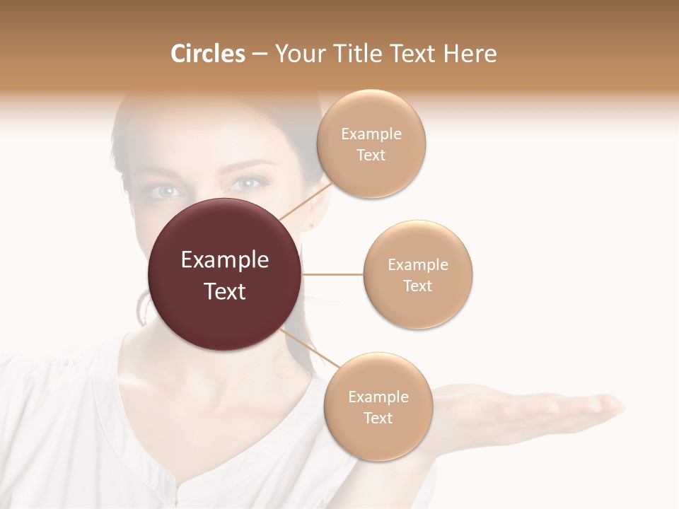 Present Sign Showing PowerPoint Template