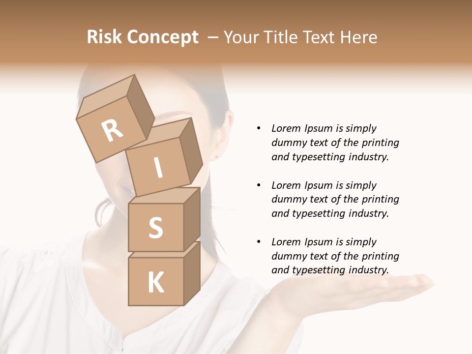 Present Sign Showing PowerPoint Template