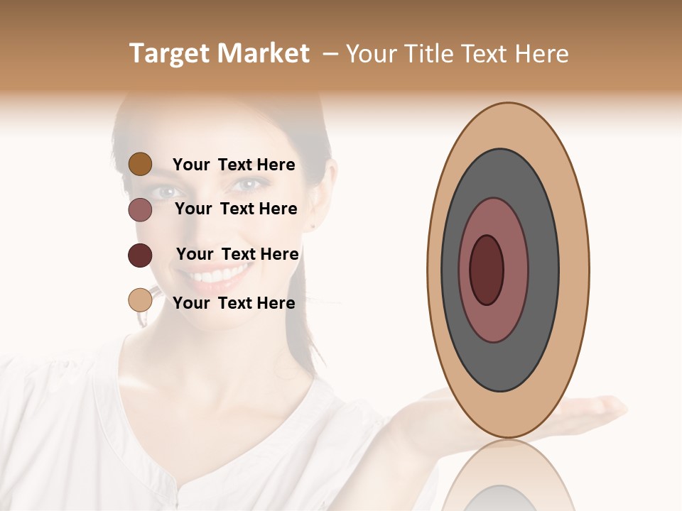 Present Sign Showing PowerPoint Template