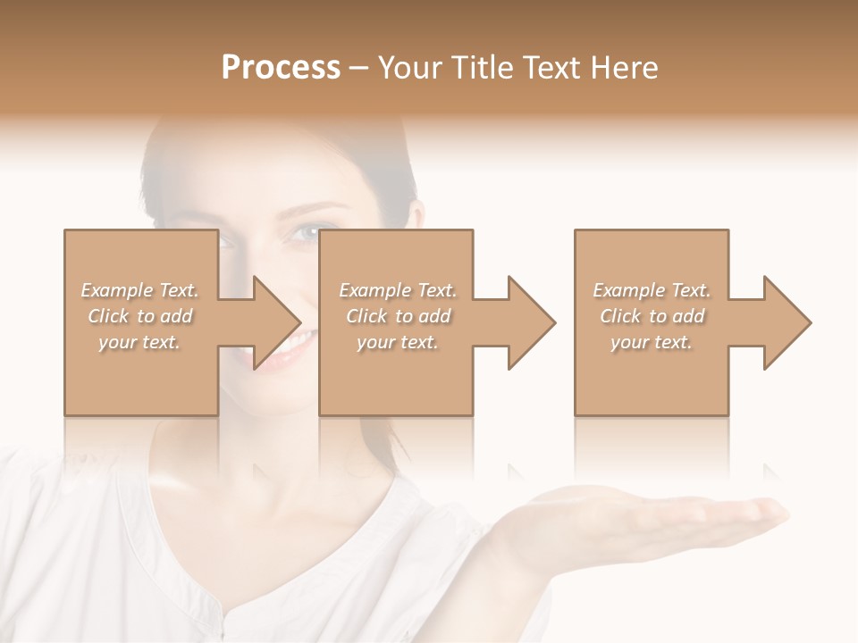 Present Sign Showing PowerPoint Template