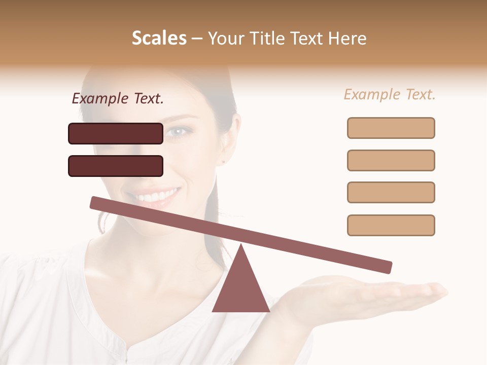 Present Sign Showing PowerPoint Template