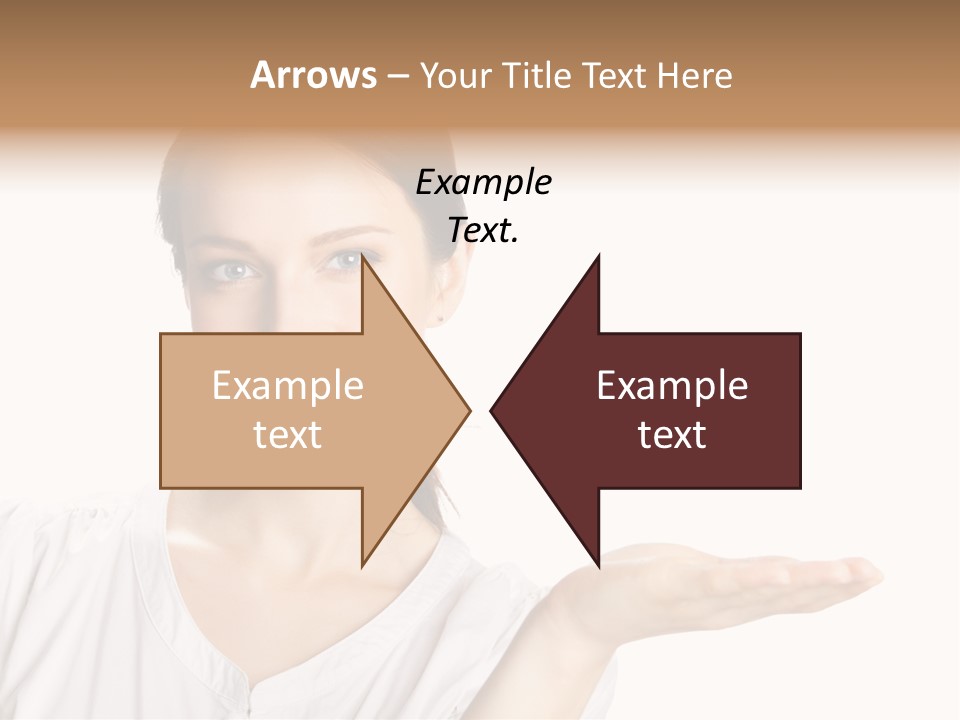 Present Sign Showing PowerPoint Template
