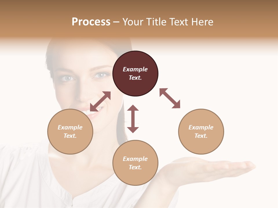 Present Sign Showing PowerPoint Template