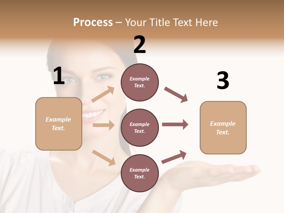 Present Sign Showing PowerPoint Template