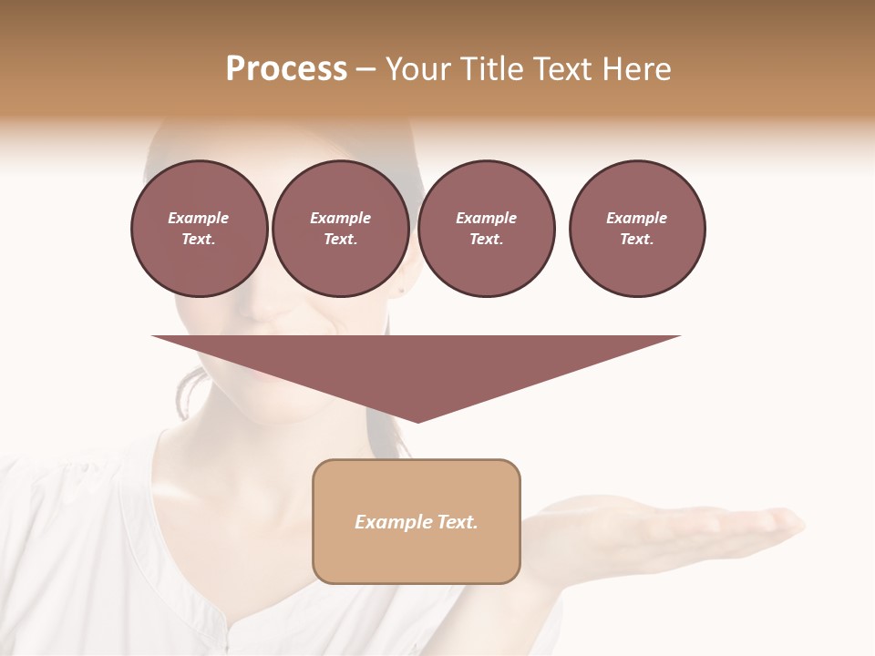 Present Sign Showing PowerPoint Template