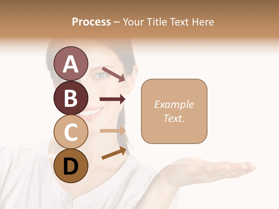 Present Sign Showing PowerPoint Template
