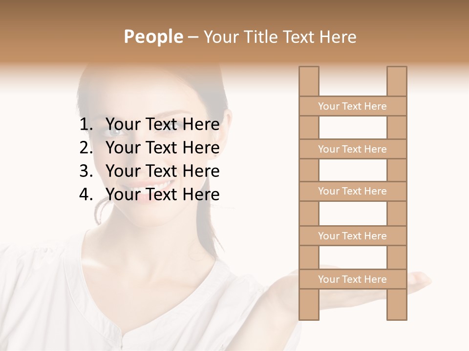 Present Sign Showing PowerPoint Template
