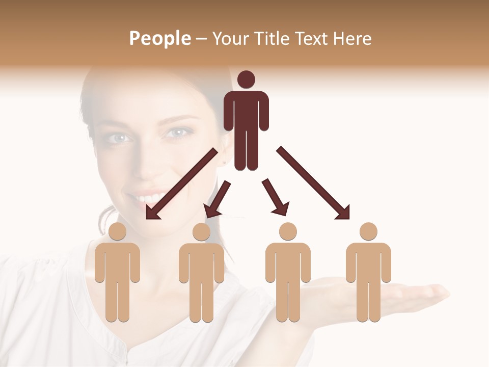 Present Sign Showing PowerPoint Template